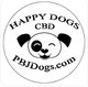 Happy Dogs CBD logo. pbjdogs.com